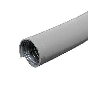 Conduit Metalico Cubierto-PVC Semi-Flex 2-Pulg 50mm Rollo-20mts 