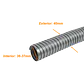 Solo-Metal 40mm Rollo-30mts Conduit Flexible 1-1/2-Pulg - Miniatura 2