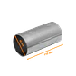 Union zincada Linkchip EMT50 U 50mm para conduit rigido metalico largo 11cm - Miniatura 2