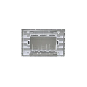 KALOP Tapa Exterior Porta 3-Modulos Gris IP55 3-Puestos Sigma KL42403