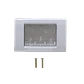 KALOP Tapa Exterior Porta 3-Modulos Gris IP55 3-Puestos Sigma KL42403 - Miniatura 4
