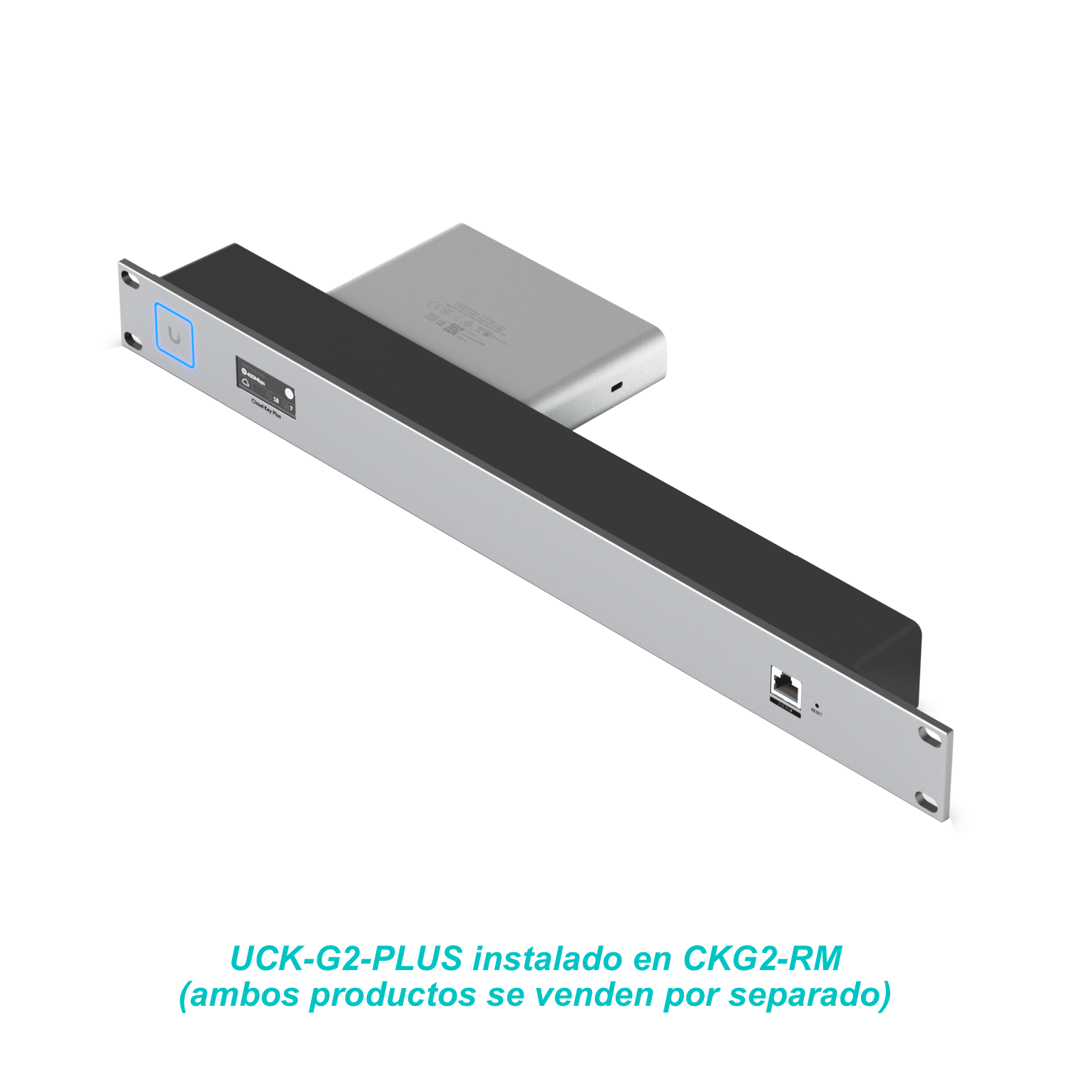 UBIQUITI Soporte Rack 1U para UCK-G2 y UCK-G2-PLUS con fuente de poder 8