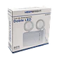 Lámpara de Emergencia MEGABRIGHT CT-1098 2-LED Recargable 220V IP20 Blanco - Miniatura 2