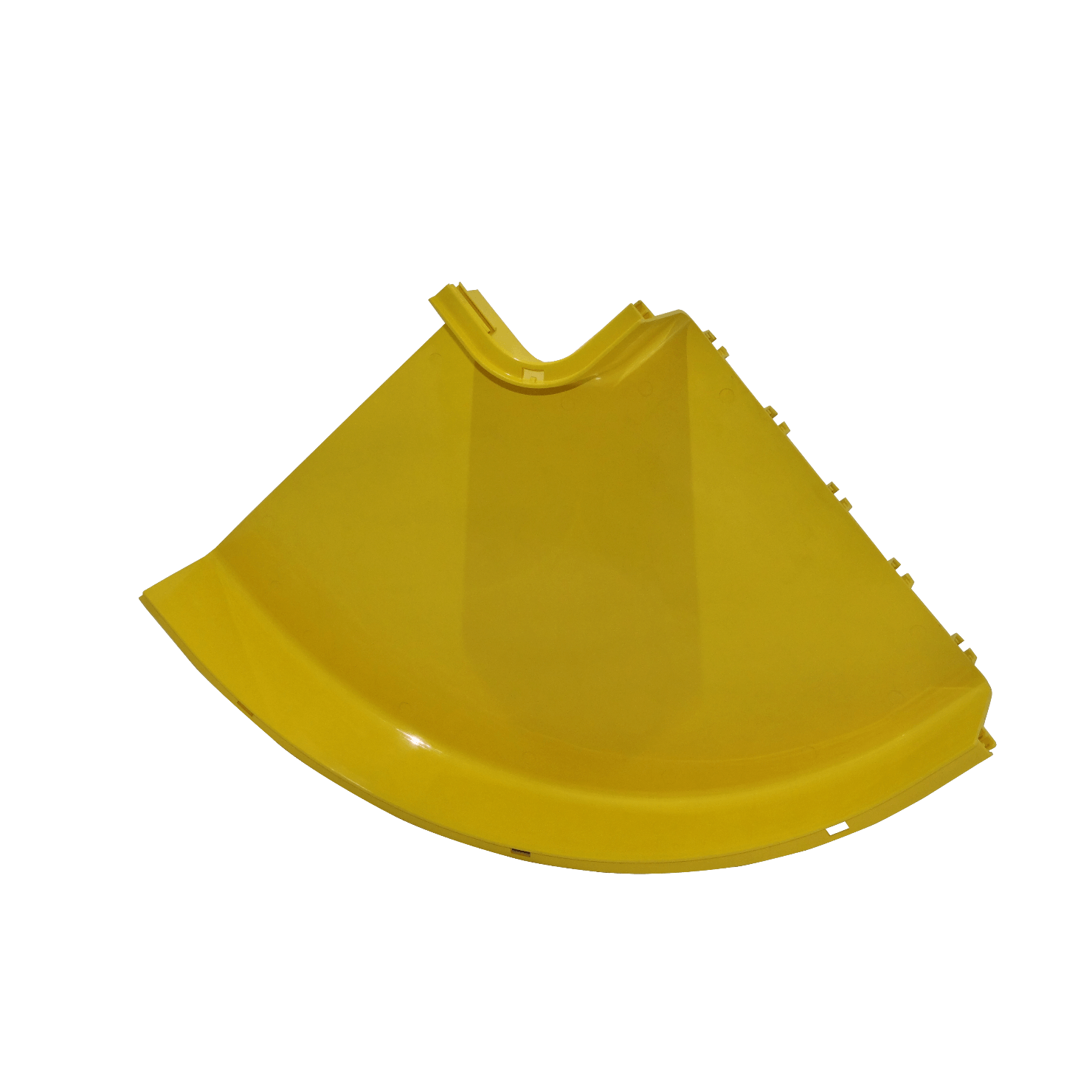 CCA-360-APM. 360x100mm Angulo 90º Plano Amarilla PC+ABS LSZH Macho 4