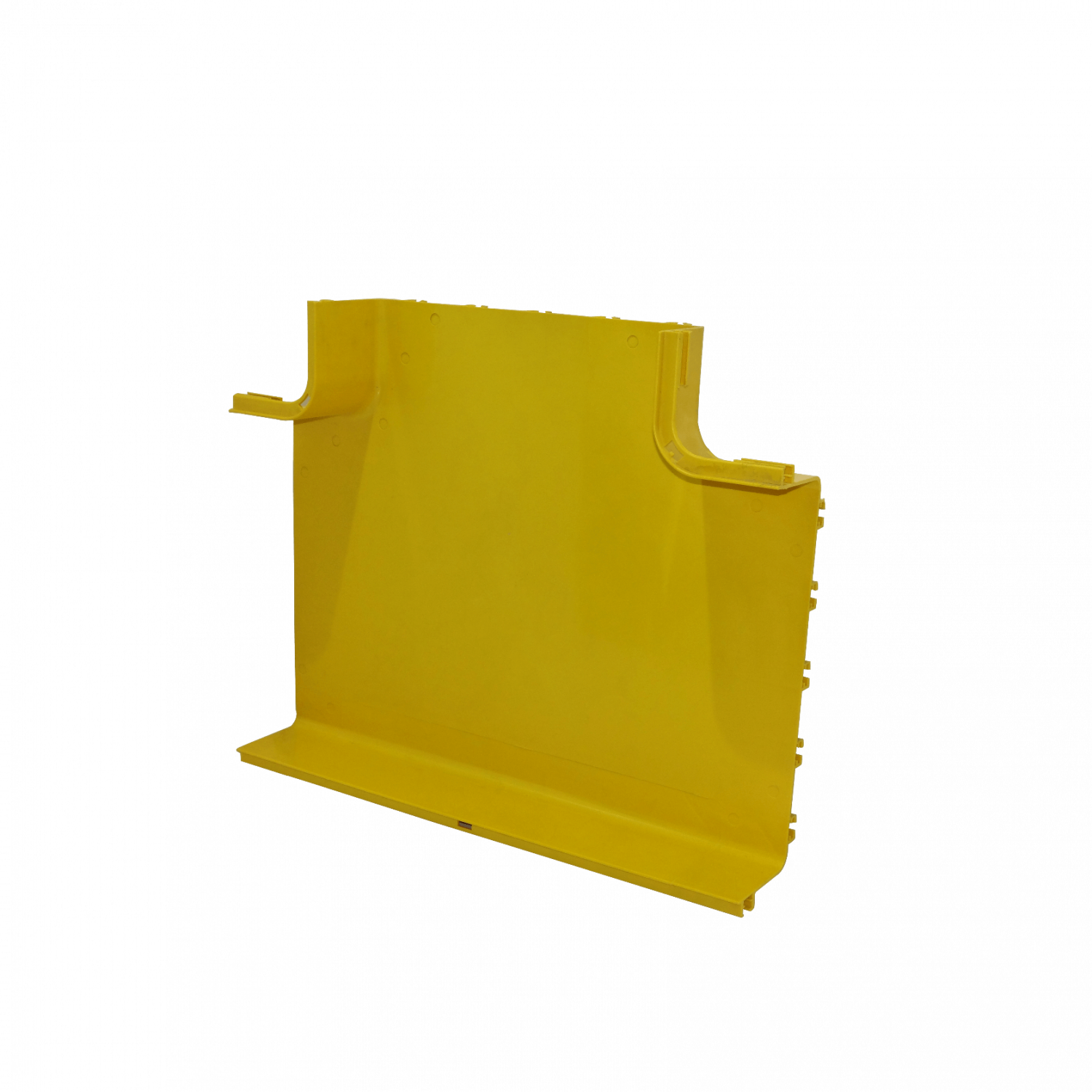 360x100mm Derivacion Horizontal Tee Amarilla PC+ABS LSZH Macho 1