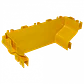 Union Amarilla PC+ABS LSZH Convertidor Hembra 360x100 a 240x100mm  - Miniatura 1