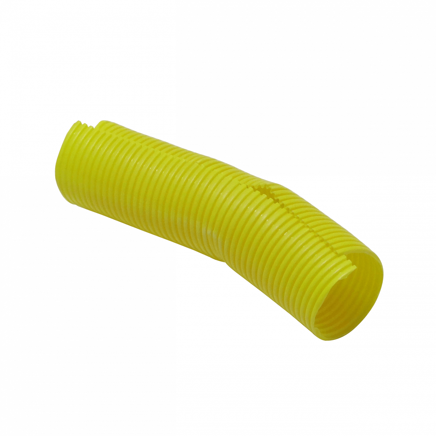 Tubo 55mm Manguera Flexible Abierta Amarilla PC+ABS LSZH 25mt  2