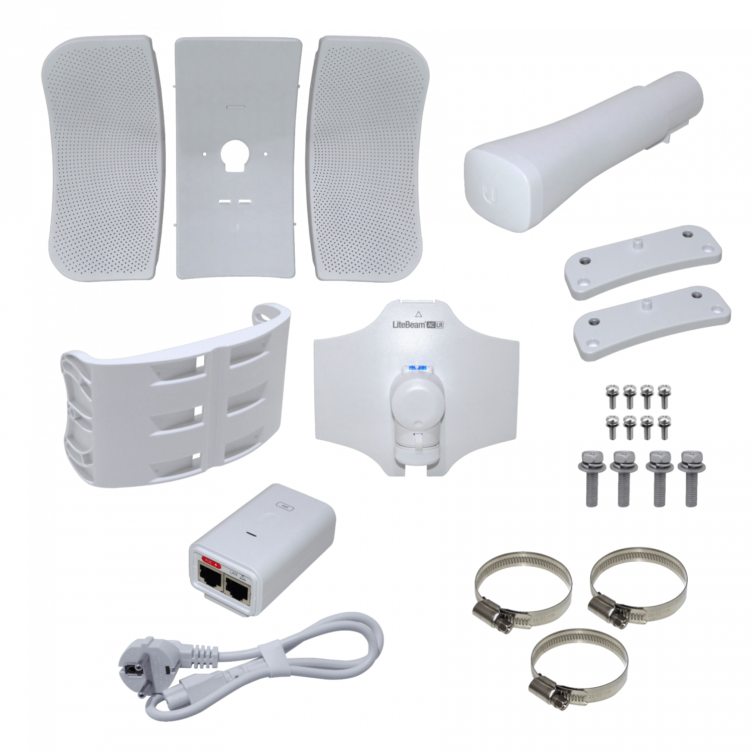 UBIQUITI 26dBi LiteBeam-AC 5150-5875MHz 25dBm 1-1000 inc-PoE24V Gen2 5