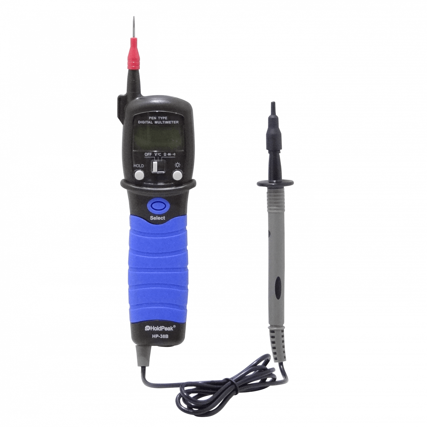 Multitester Directo 1-Pinza-Fija Digital req-2x-AAA 600VDC/AC HP-38B 1