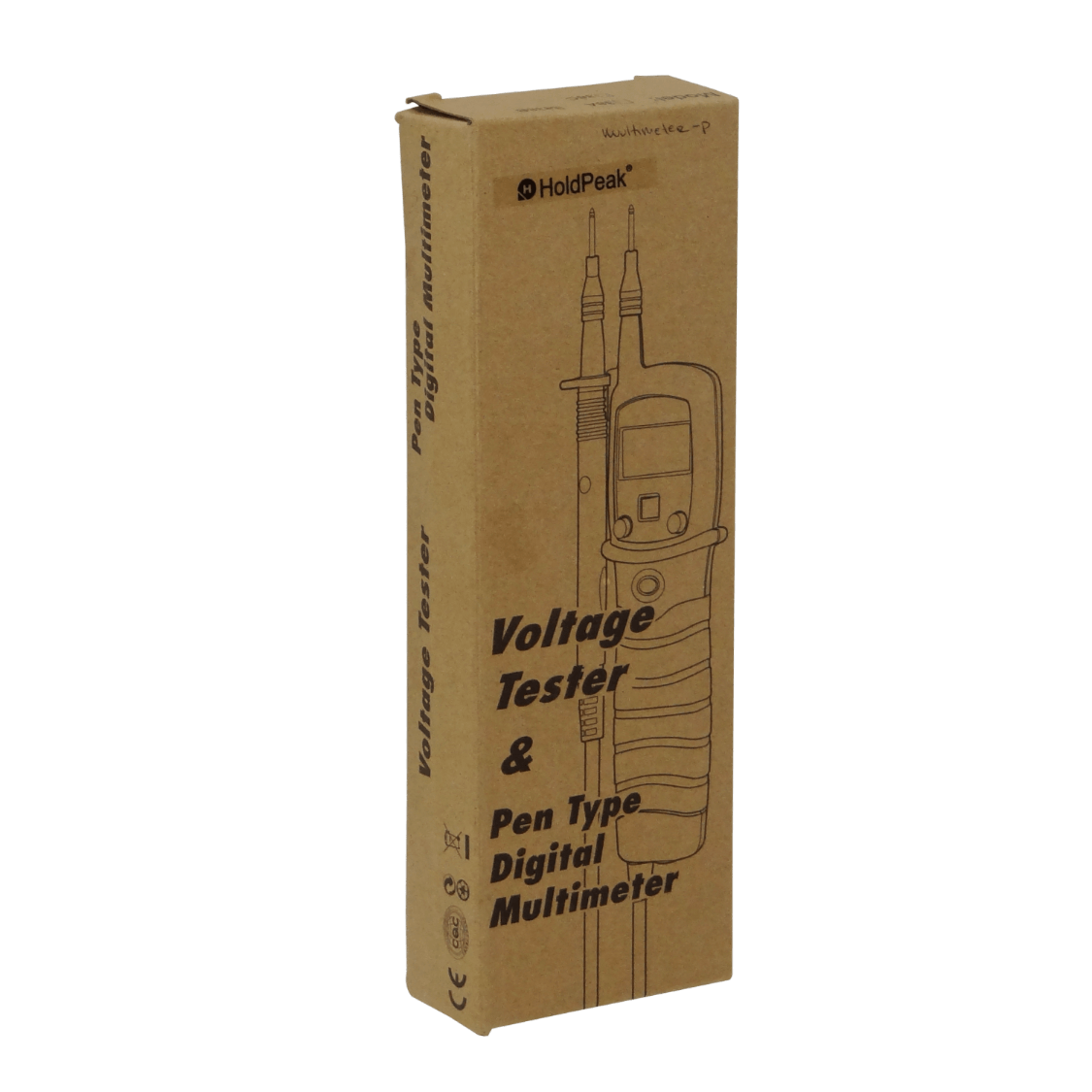 Multitester Directo 1-Pinza-Fija Digital req-2x-AAA 600VDC/AC HP-38B 2