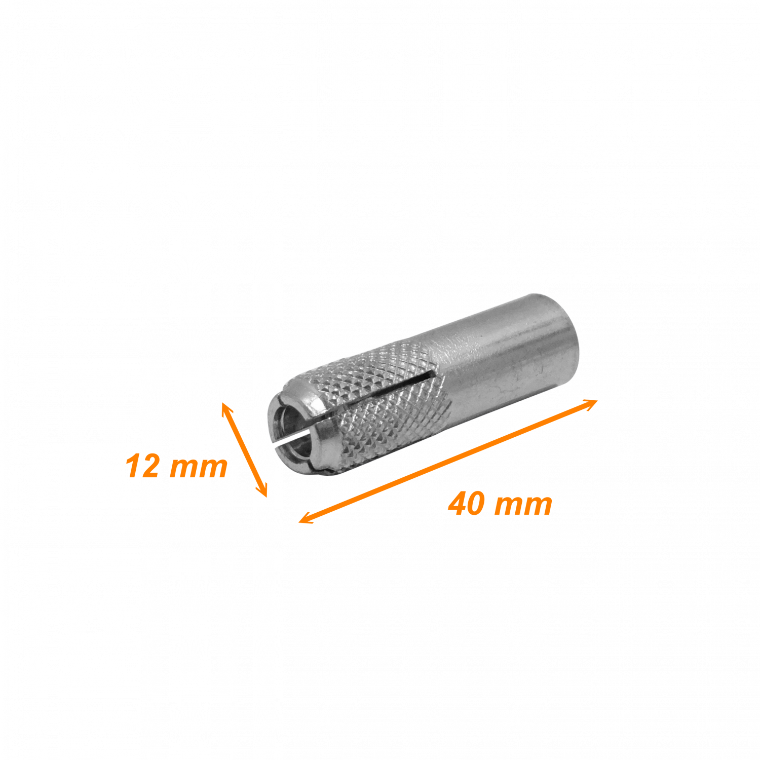 Hilo interior M10 Tarugo de Anclaje para Concreto 12x40mm 3