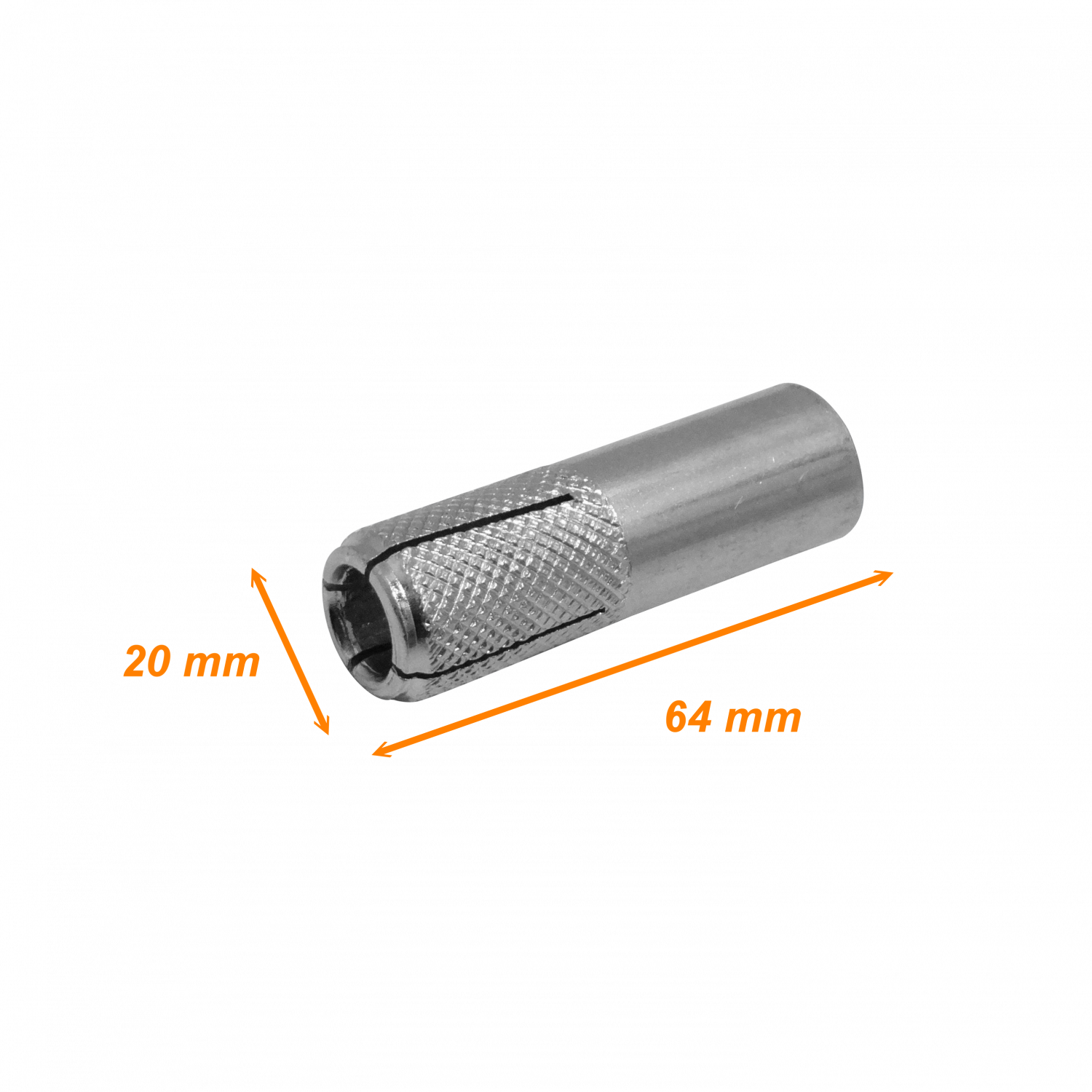 Hilo interior M16 Tarugo de Anclaje para Concreto 20x64mm 3