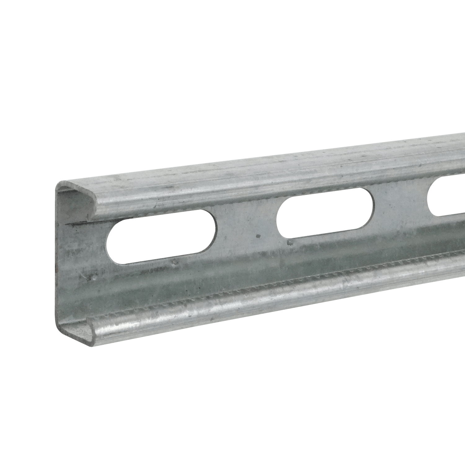 Perfil Strut 1mt 21x41x1,2mm Perforado Fierro 100cm 3