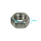 M16 Tuerca Hexagonal-15/16p 1-und compatible con Sinfin M16-230 - Miniatura 1