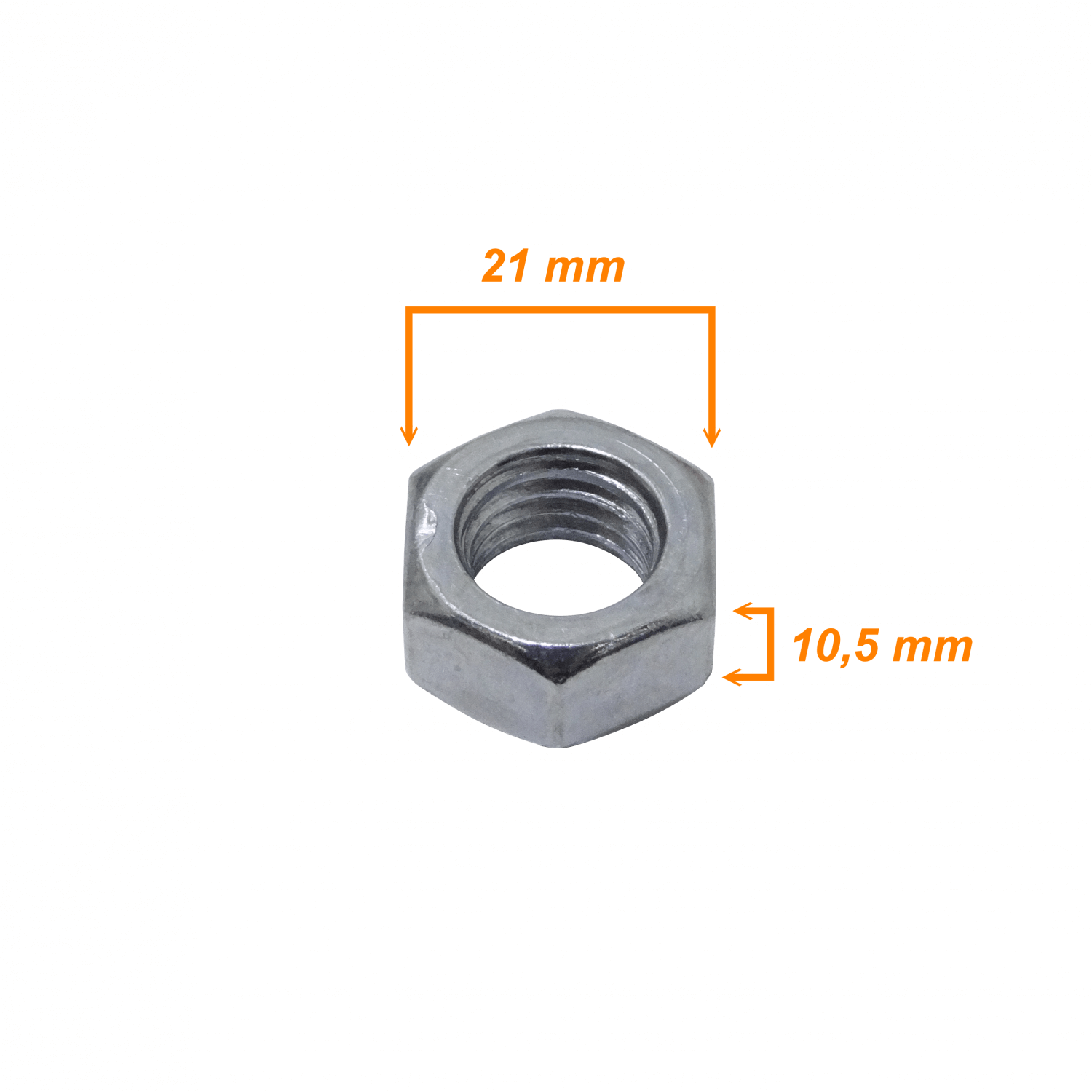 M14 Tuerca Hexagonal-21mm 1-und compatible con Sinfin M14-230 2