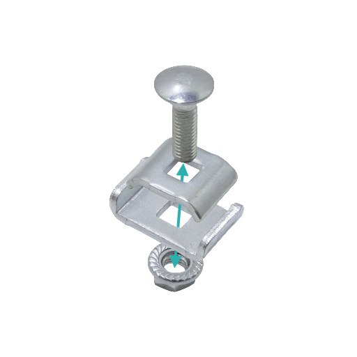 LINKCHIP 1 Un Kit Eclisa Union EZ para Escalerilla Canasto Malla Hilo 3