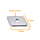 M5 Tuerca Plana 19x13x2,5mm 1-und compatible con CCA-M5 - Miniatura 2