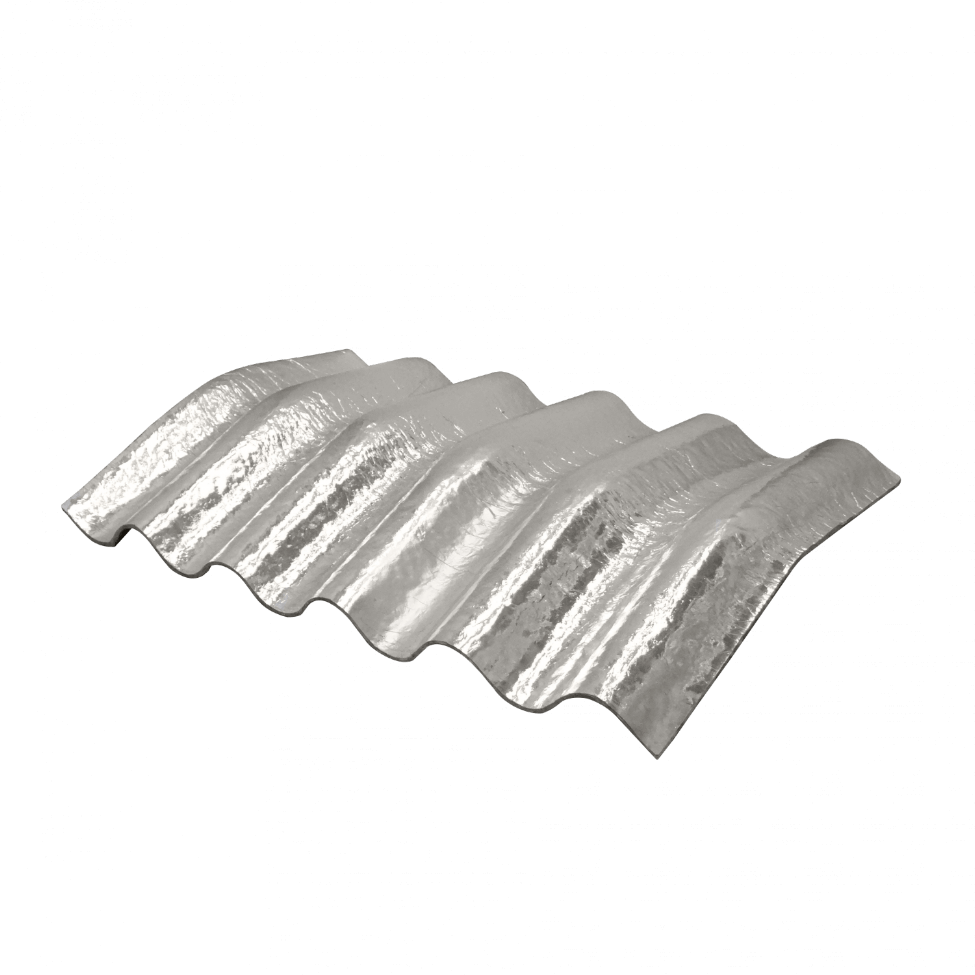 IBAPLAC 0,56x0,92m Ondulada impermeable Tetra Reciclado 6mm-Espesor 2