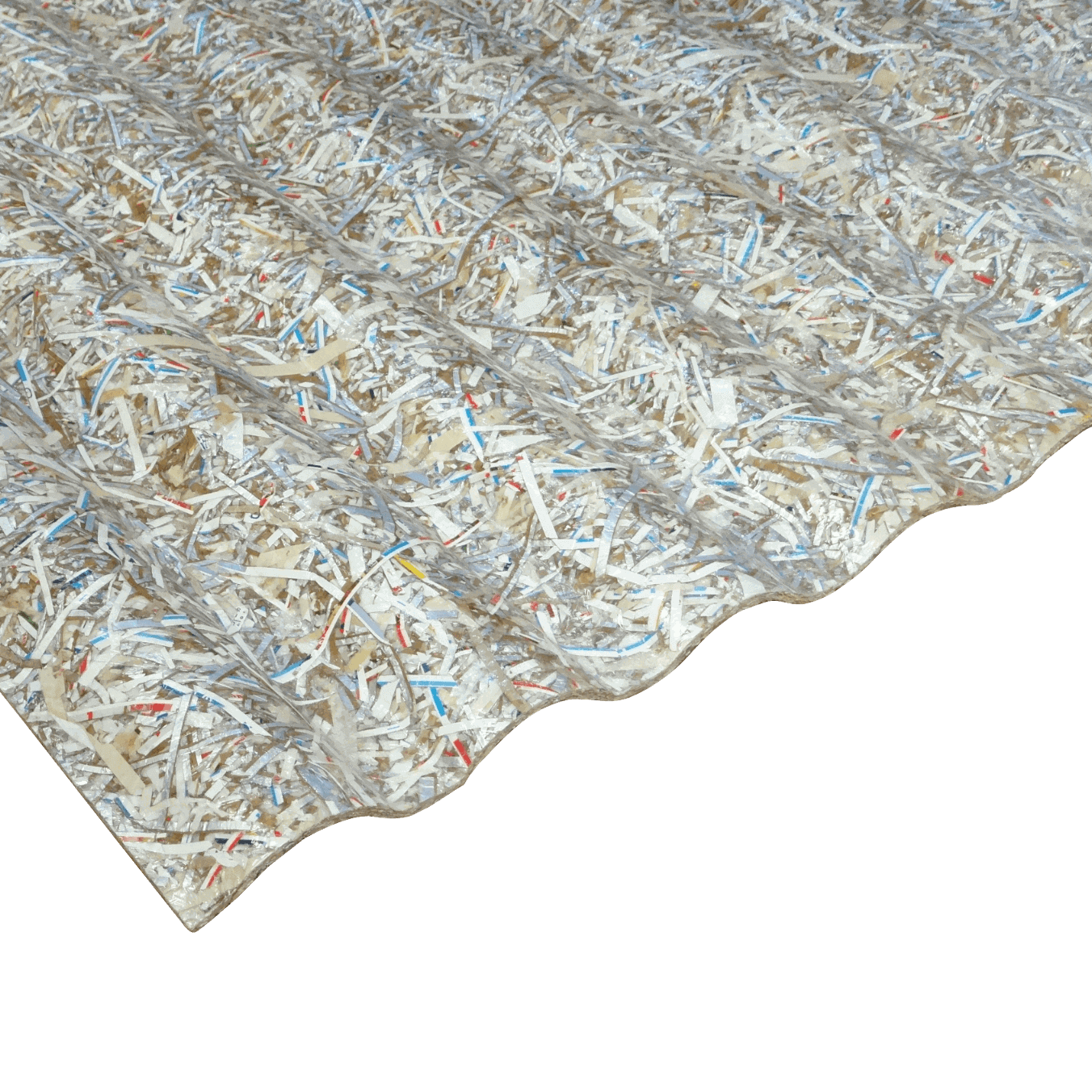 IBAPLAC Ondulado 4mm-6mm 1x2,2m Tetrapack Reciclado 100x220cm 2,2m2 1