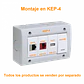 KALOP Blanco 1-Keystone Modulo Vacio requiere bastidor KEP-A - Miniatura 5