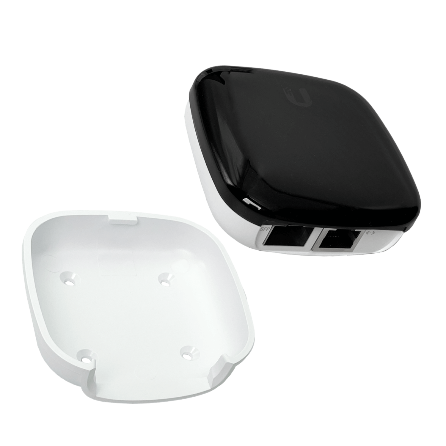 Conversor de Medios Ubiquiti UF-AE - 1G SFP a RJ45, PoE 24V/802.3af, Interior 3