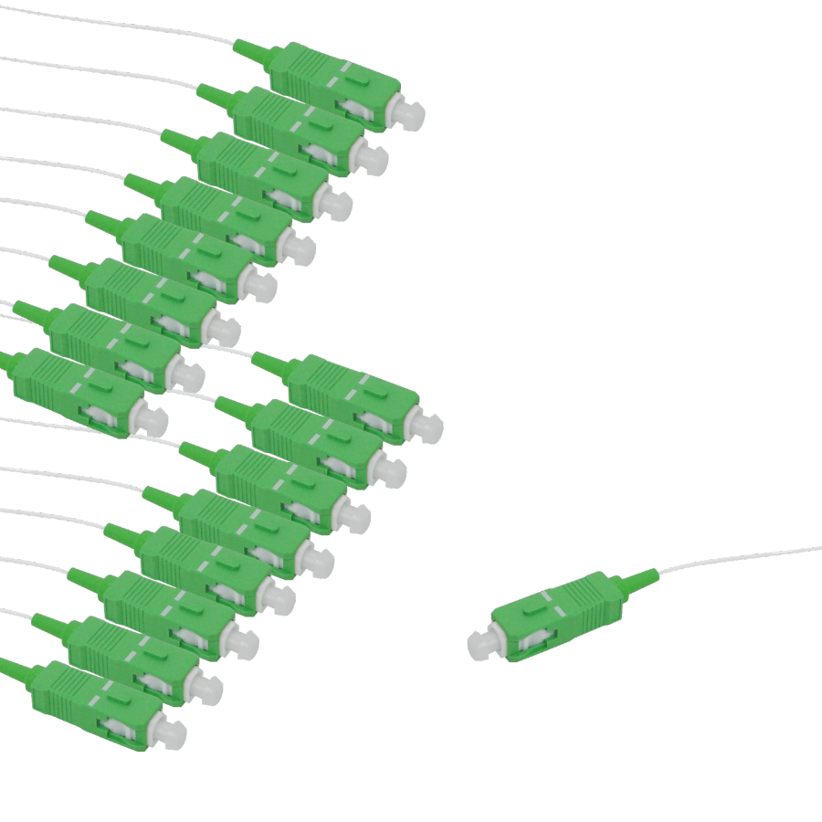 Divisor GPON 1x16 SC/APC, 3m (150cm+150cm), Rango 1260-1650nm, Exterior, Ubiquiti UF-SPLITTER-16 1