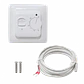 Mecanico Sensor-Piso 5-40ºC 230VAC 16A 3500W Termostato IP20 86x86mm - Miniatura 1
