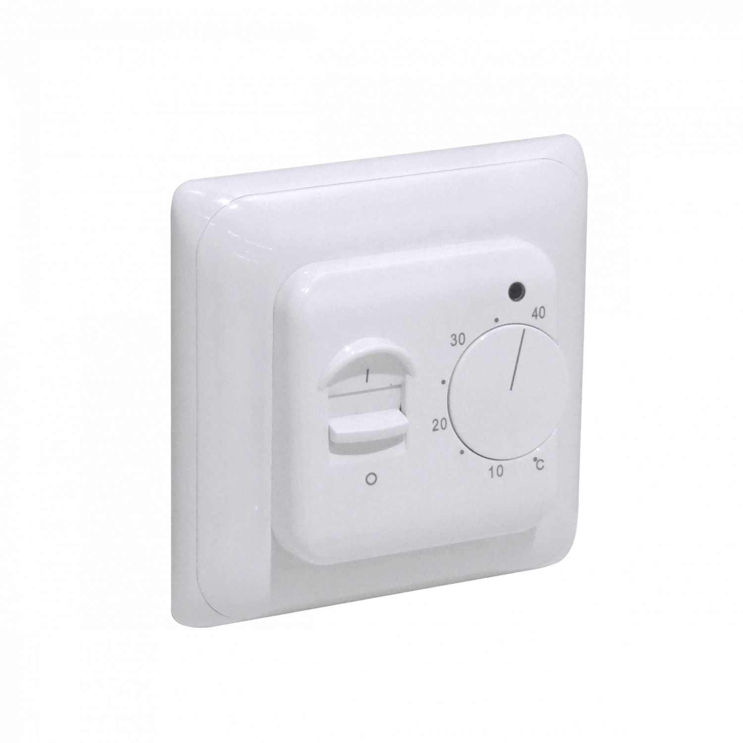 Mecanico Sensor-Piso 5-40ºC 230VAC 16A 3500W Termostato IP20 86x86mm 4