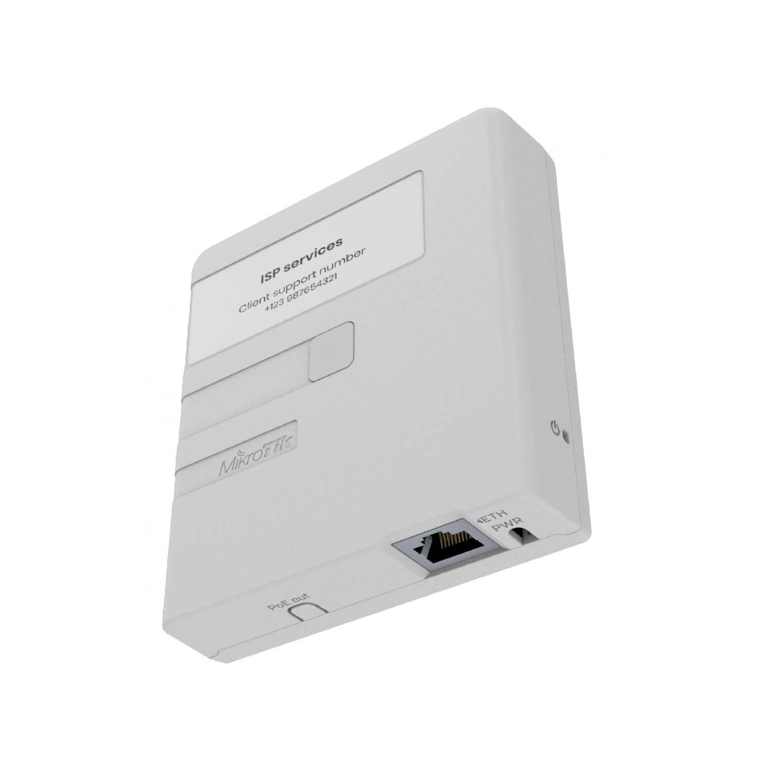 Inyector PoE Pasivo MikroTik GPEN11, 1Gbps, Doble RJ45, Soporte de 12-57V  1