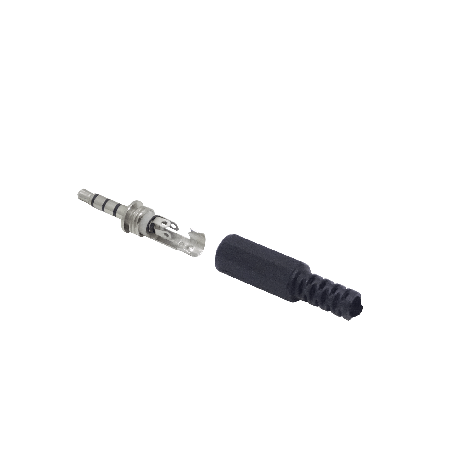 Conector de Audio/Video 3,5mm 4-Pines Macho Soldable Phone 1/8