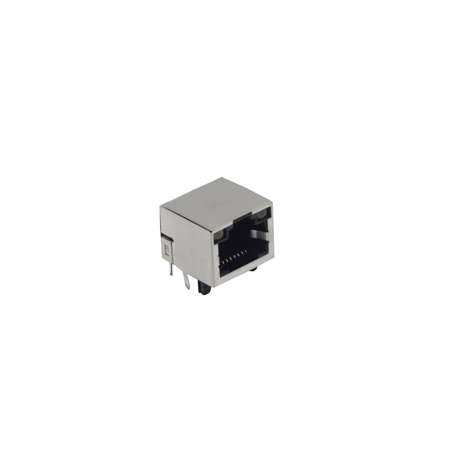 PCB RJ45 Hembra para Circuito Impreso F/UTP 8P8C 2-LED Soldable 2