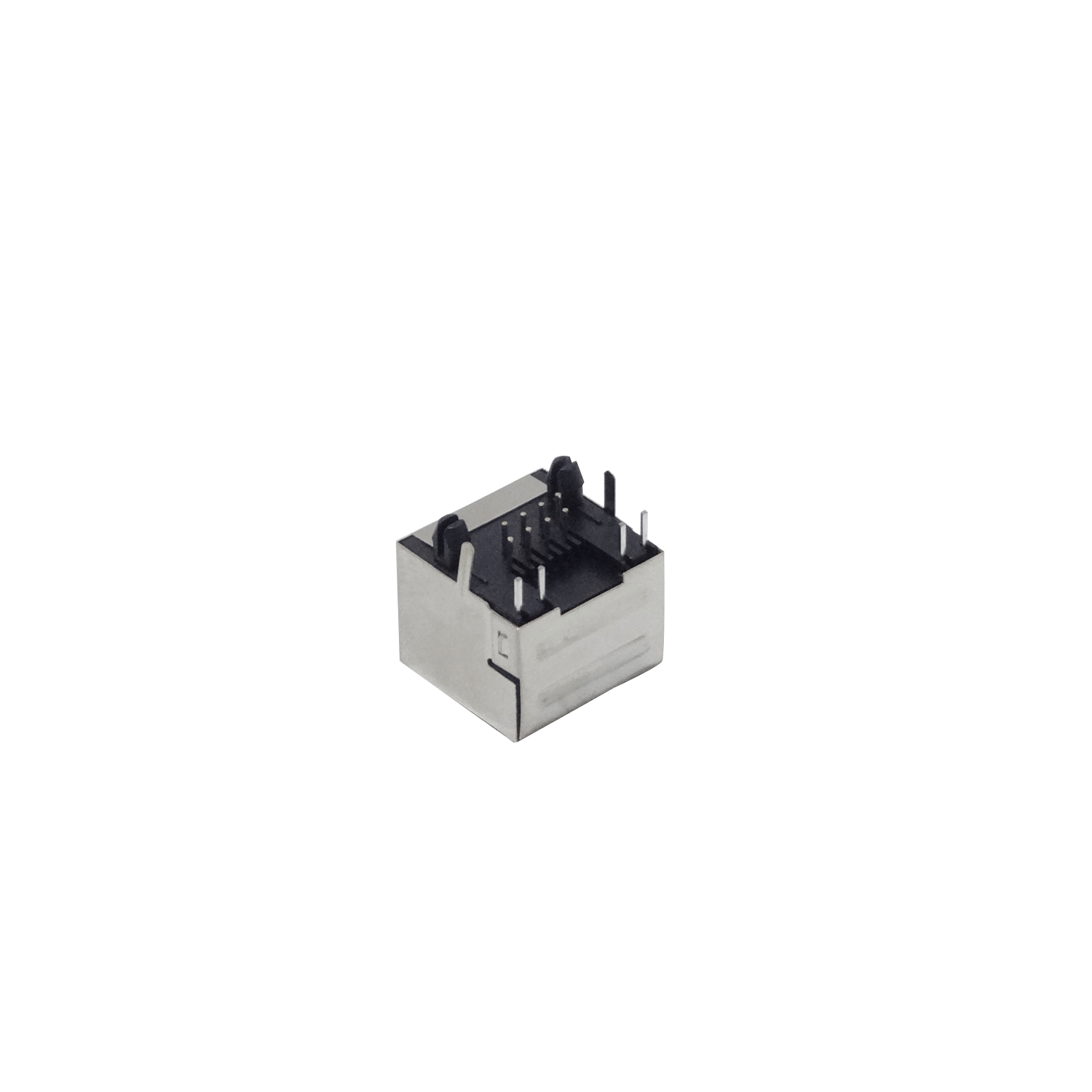 PCB RJ45 Hembra para Circuito Impreso F/UTP 8P8C 2-LED Soldable 3