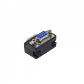 Conector Angular Serial Macho-Hembra DB9 sin-Cable DE-09/HM Vertical-A - Miniatura 1
