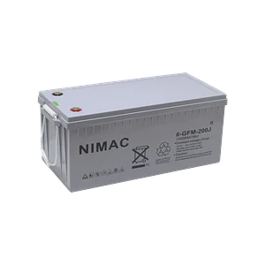 NIMAC Bateria 12V 200AMP Gel 12V200AH 6-GFM-200J