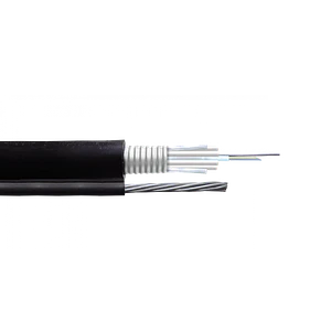 Cable de Fibra Óptica Monomodo 6 Fibras G652D Figura 8 Exterior con Portante - CFS86