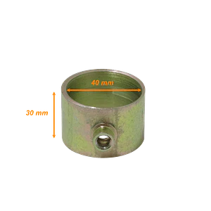 Base para tubo de 38mm req/MAST-PL Fijacion Mastil Telescopico
