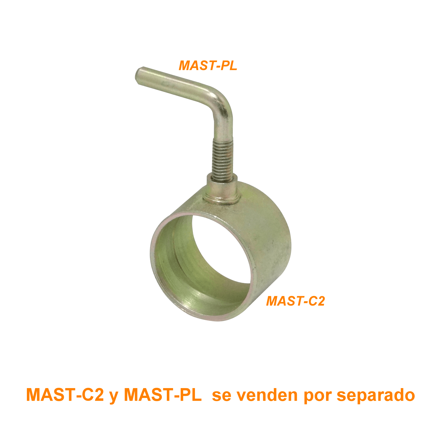 Base para tubo de 38mm req/MAST-PL Fijacion Mastil Telescopico 2