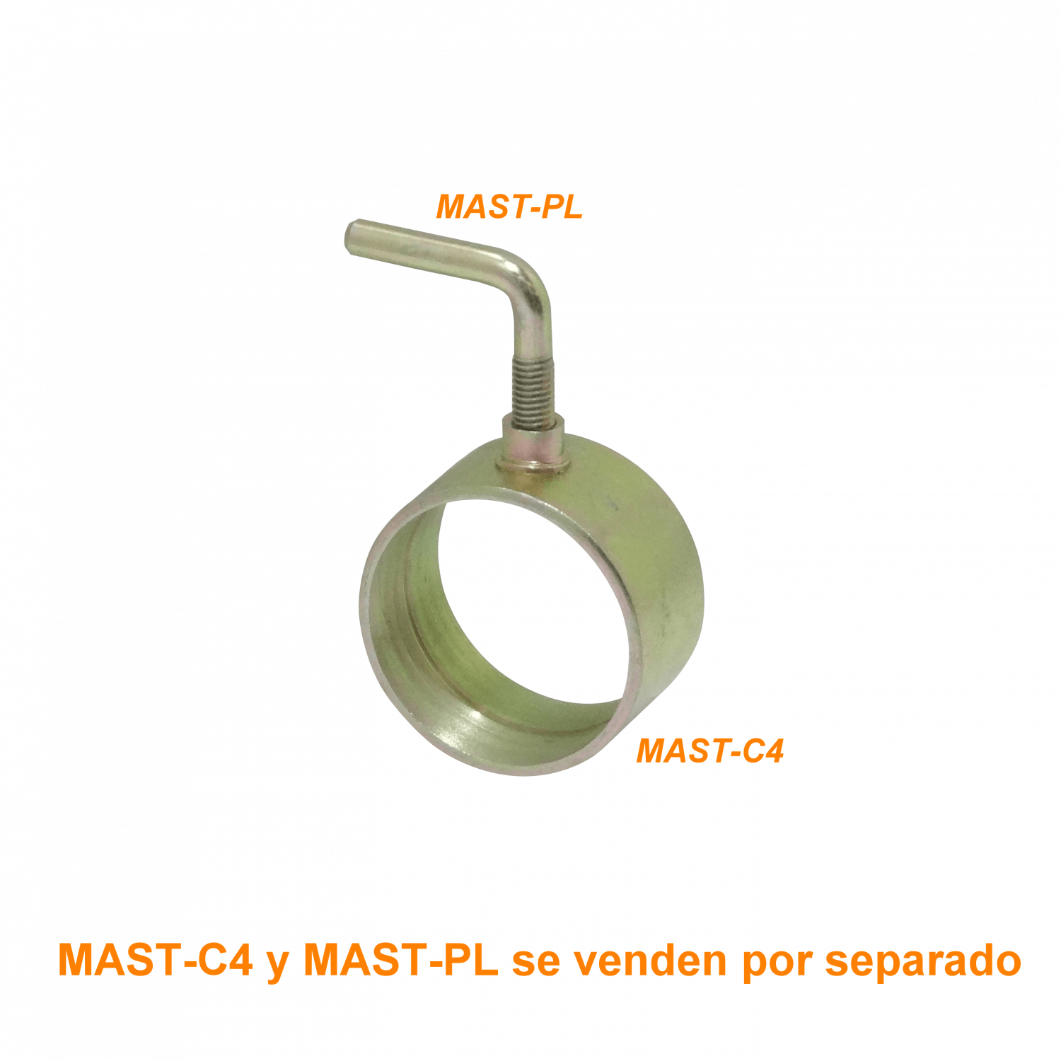 Base para tubo de 51mm req/MAST-PL Fijacion Mastil Telescopico 1