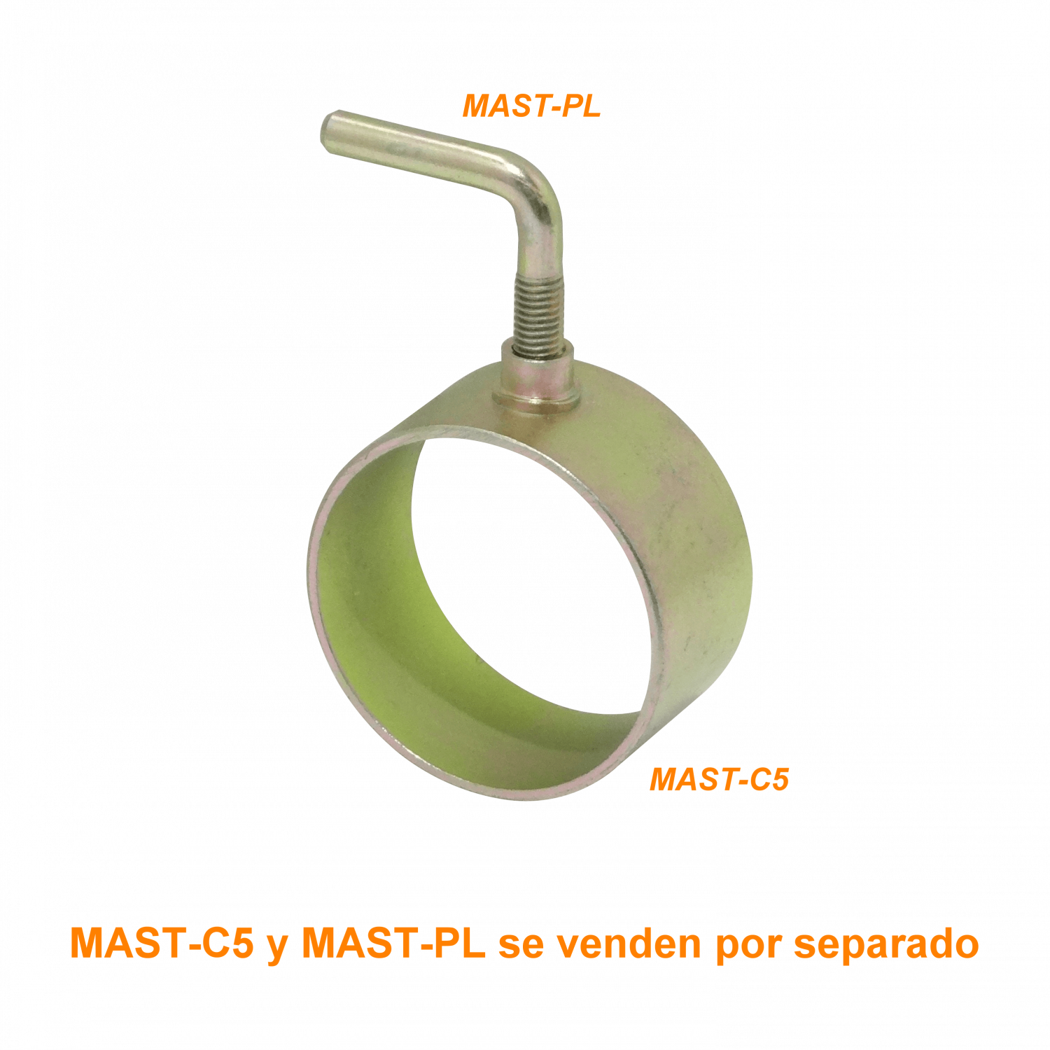 Base para tubo de 58mm req/MAST-PL Fijacion Mastil Telescopico 1
