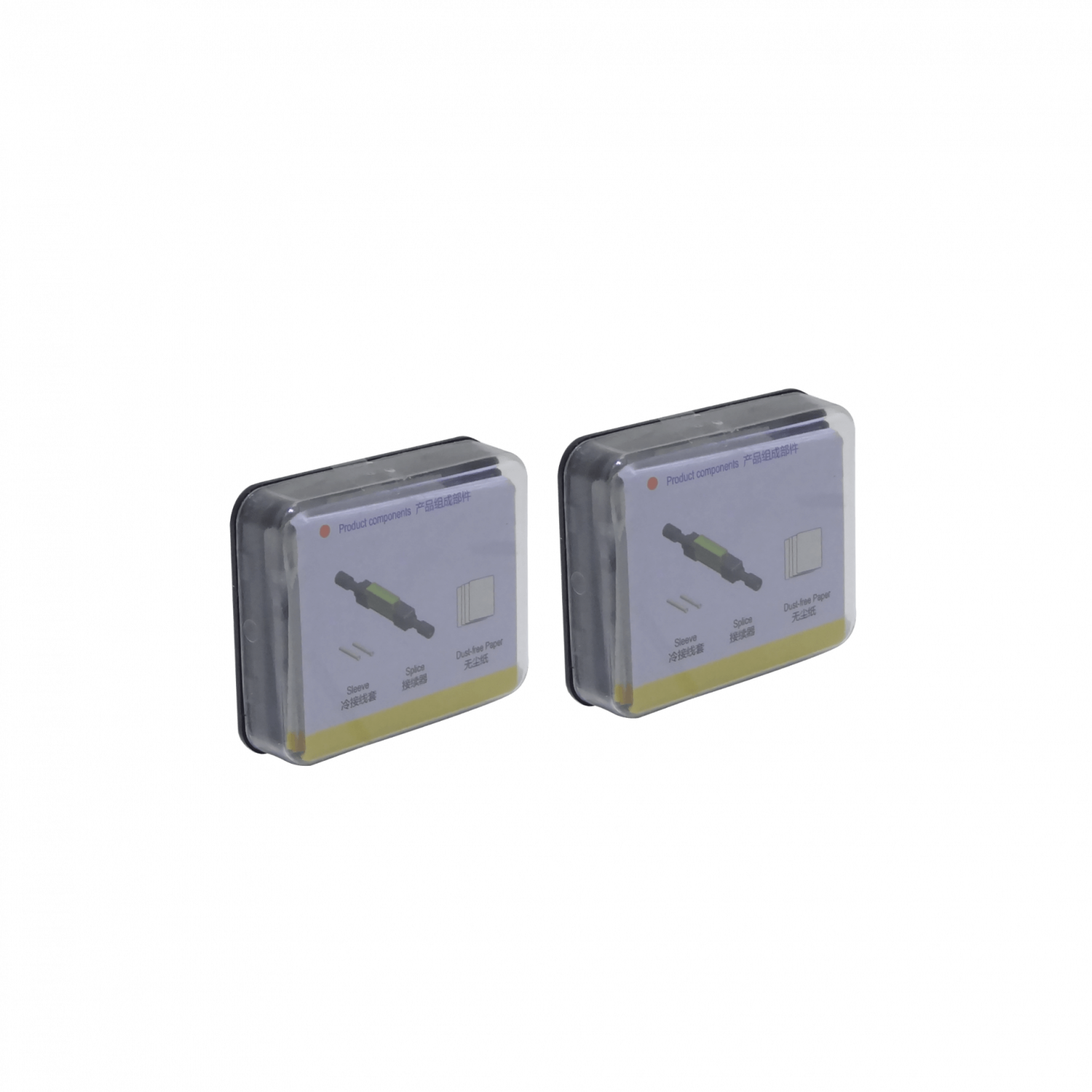 10-unids Empalmes Mecanicos p/Fibra Optica 0.25/0.9 MonoModo SM L925B 1