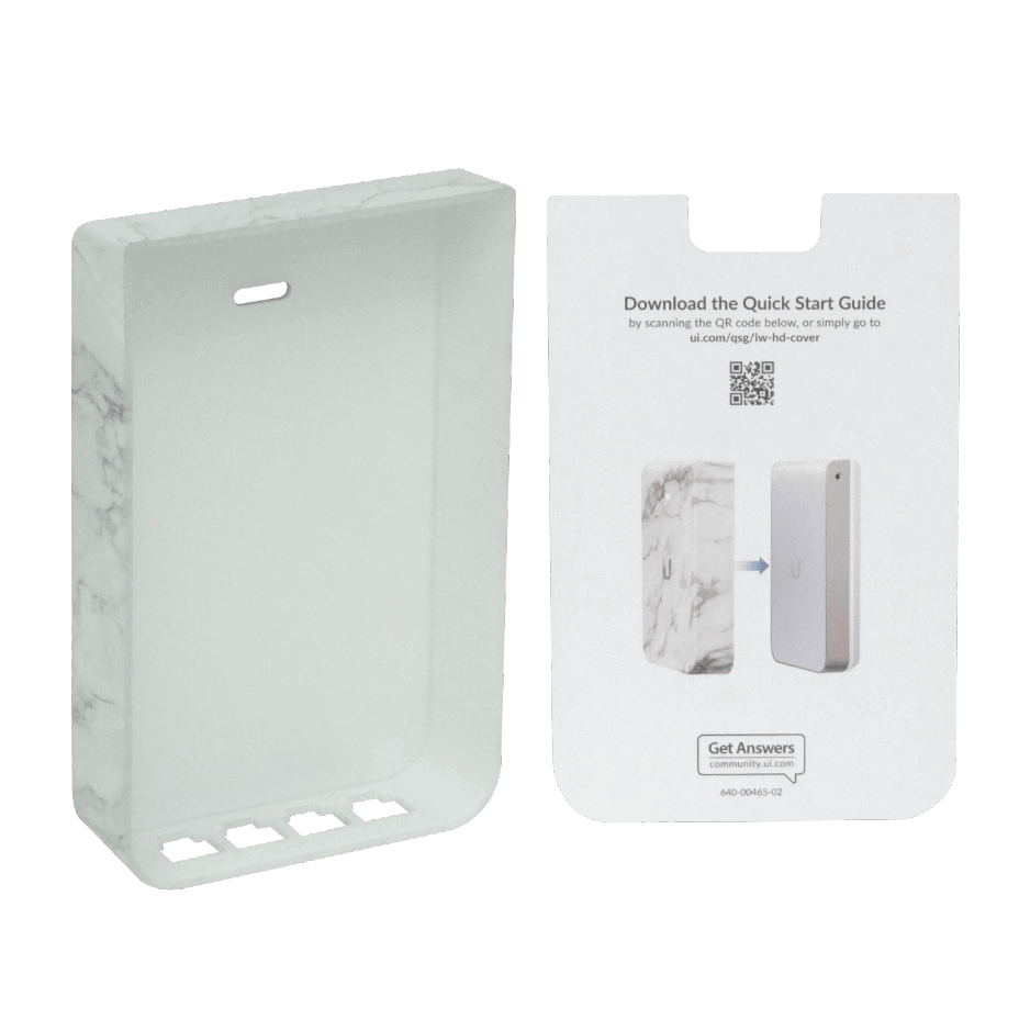 Cubierta Mármol Ubiquiti IW-HD-MB - Diseño Mármol, Reemplazo para UAP-IW-HD 3