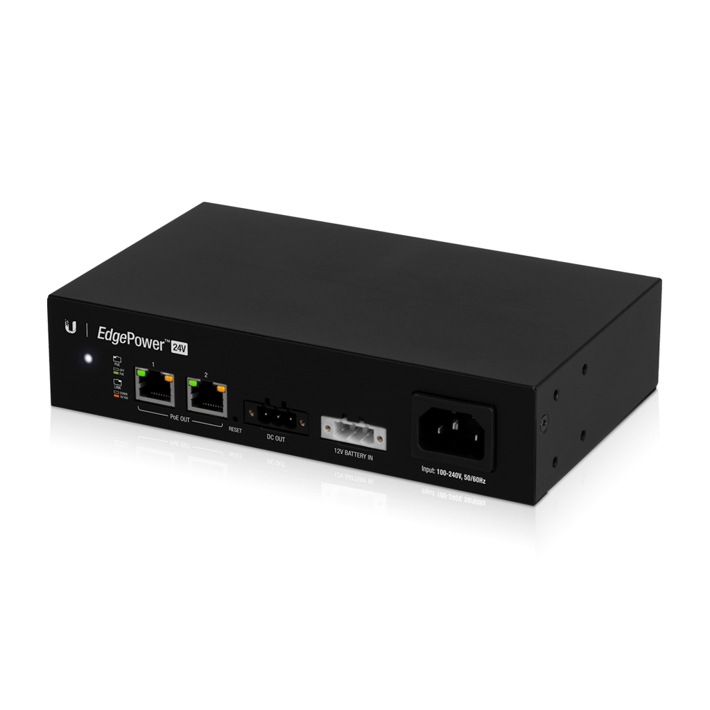 Fuente de Alimentación de 24V y 72W con UPS y PoE, Ubiquiti EdgePower EP-24V-72W 1