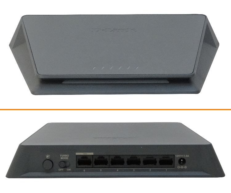 Switch D-Link DMS-106XT de 6 Puertos, Multigigabit, 45Gbps 1
