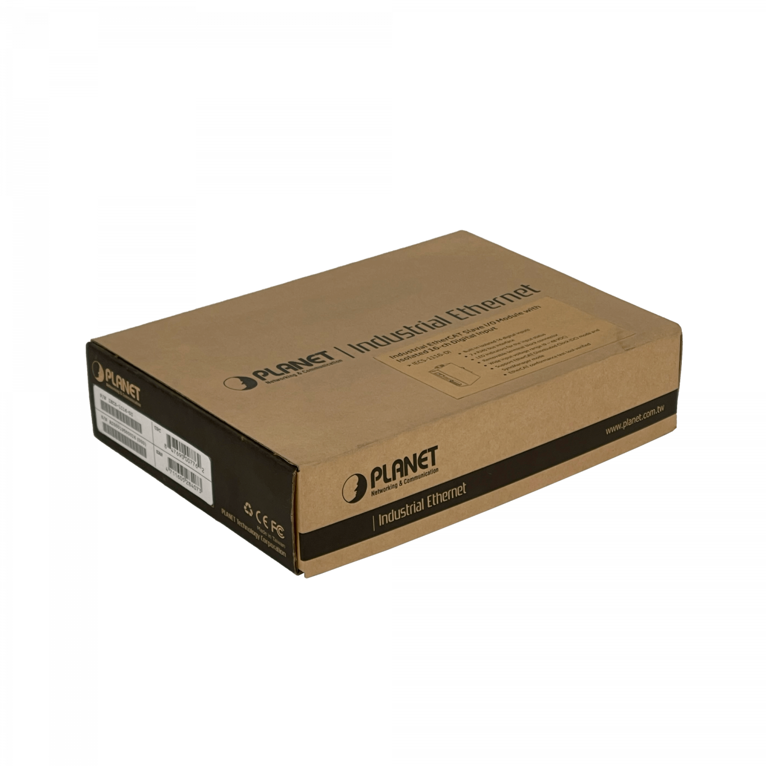 PLANET EtherCAT 16-Entradas I/O 2-RJ45 req9-48VDC 16-ch Digital Input 3