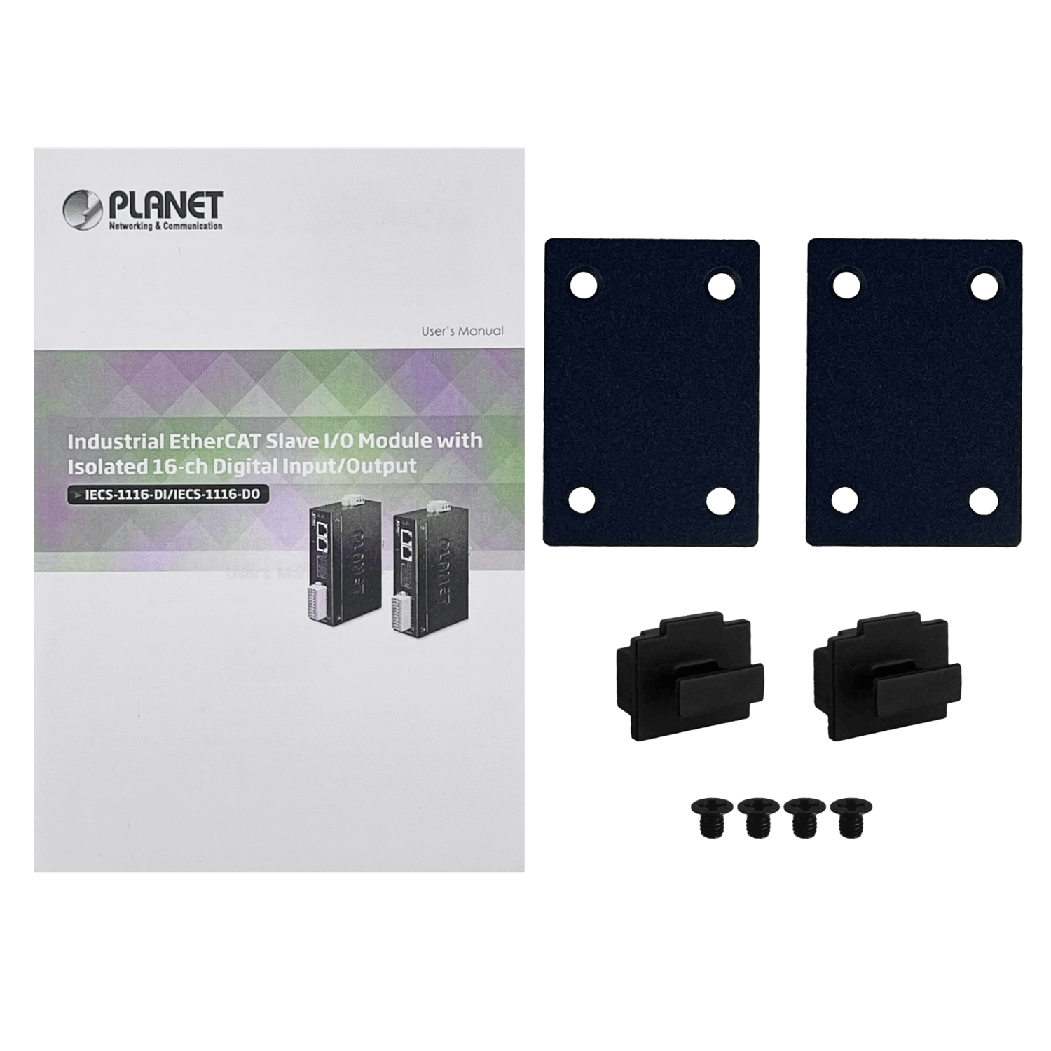 PLANET EtherCAT 16-Salidas I/O 2-RJ45 req9-48VDC 16-ch Digital Output 8