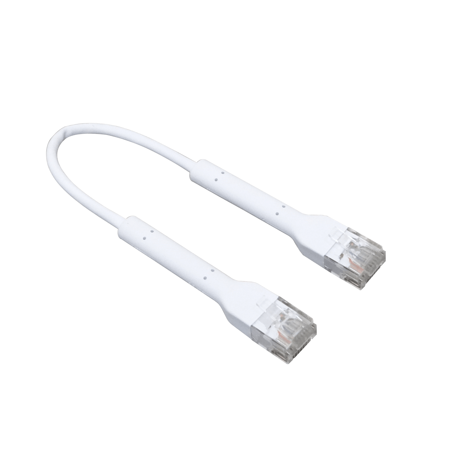 Cable Patch Cat6 Ubiquiti RJ45 Blanco 10cm Compacto 2