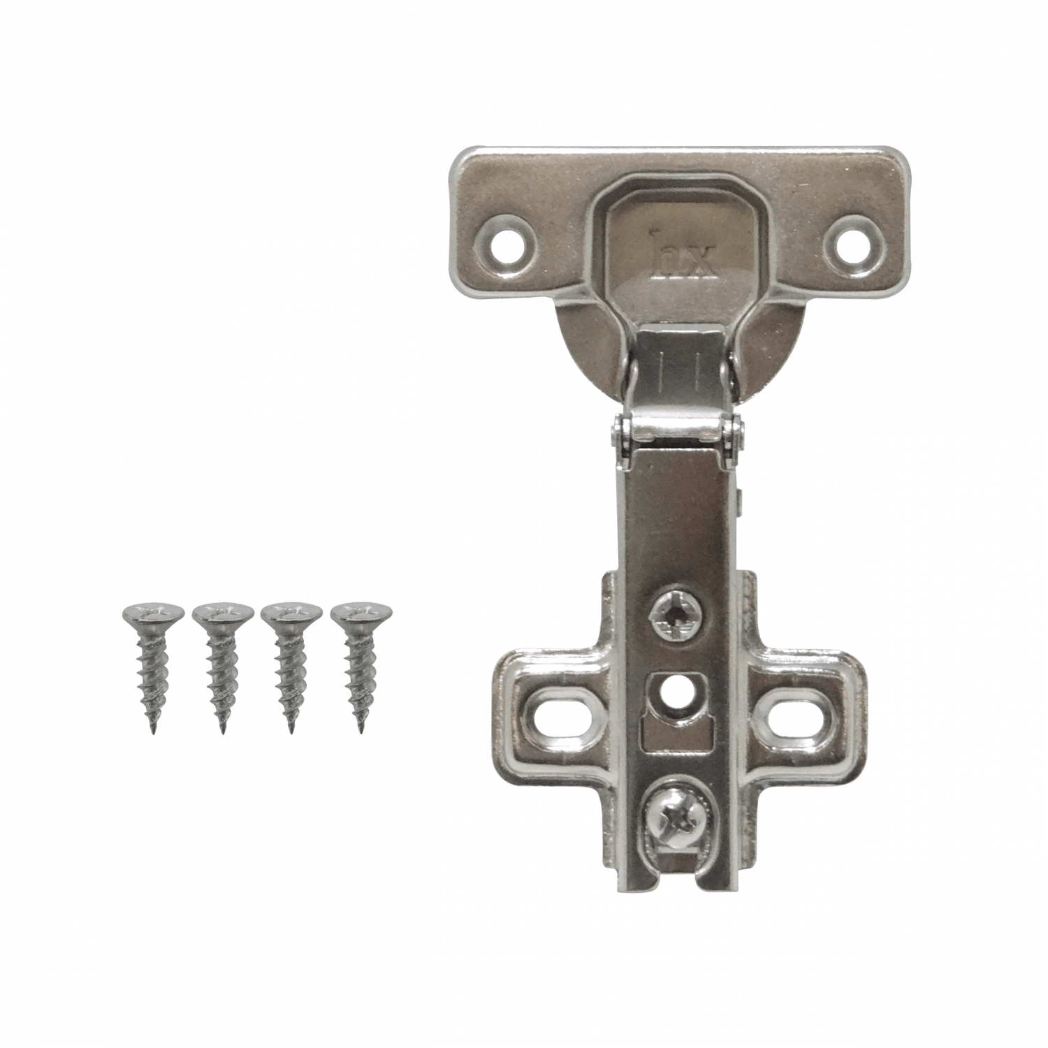 Bisagra Recta Reten 35mm para Mueble inc-4-tornillos Cazoleta 1