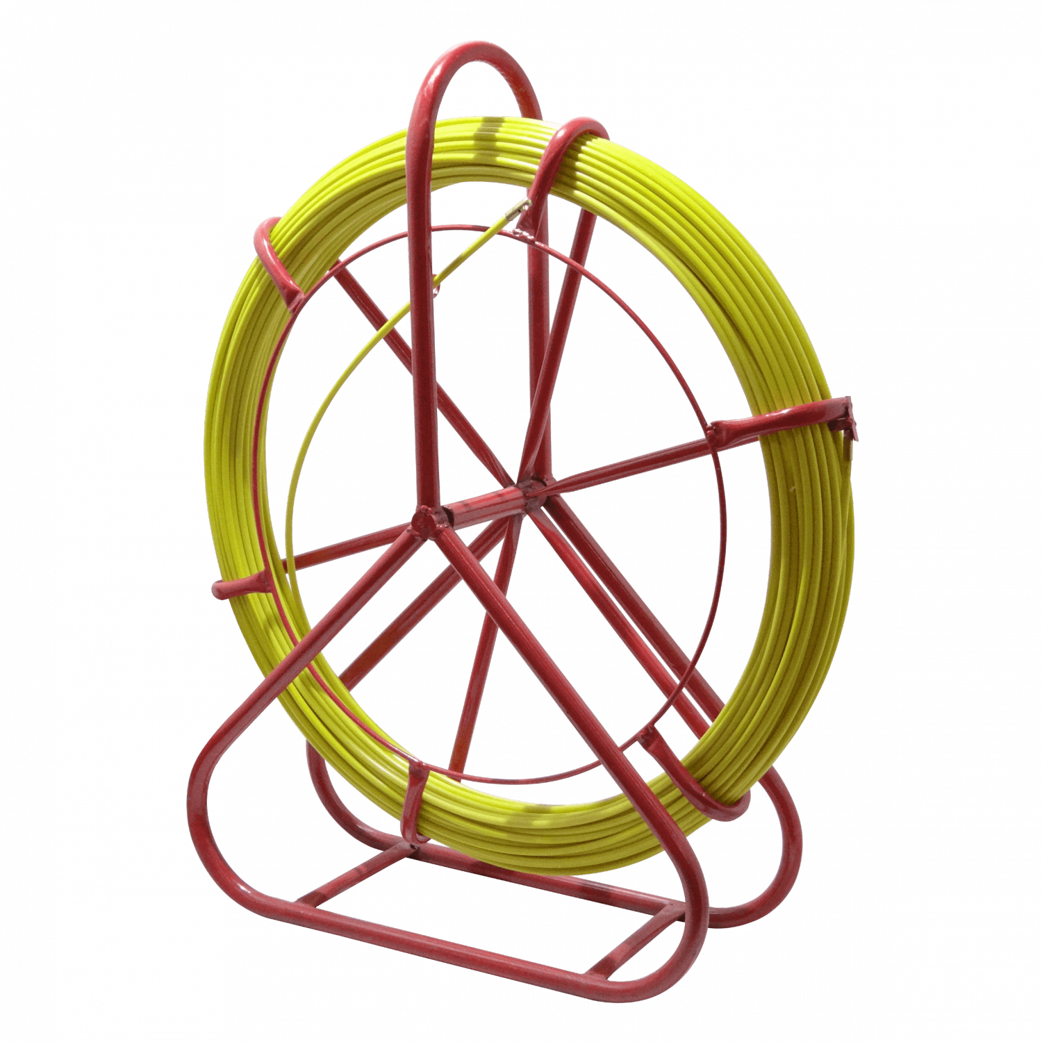 Pasacables 100m 7mm Fibra de Vidrio/PE con Carrete sin Ruedas, LAUCHA-100 3