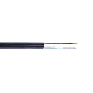 Cable de Fibra Óptica OM3 4 Fibras Multimodo Figura 8 con Portante Metálico para Exterior - CF3804