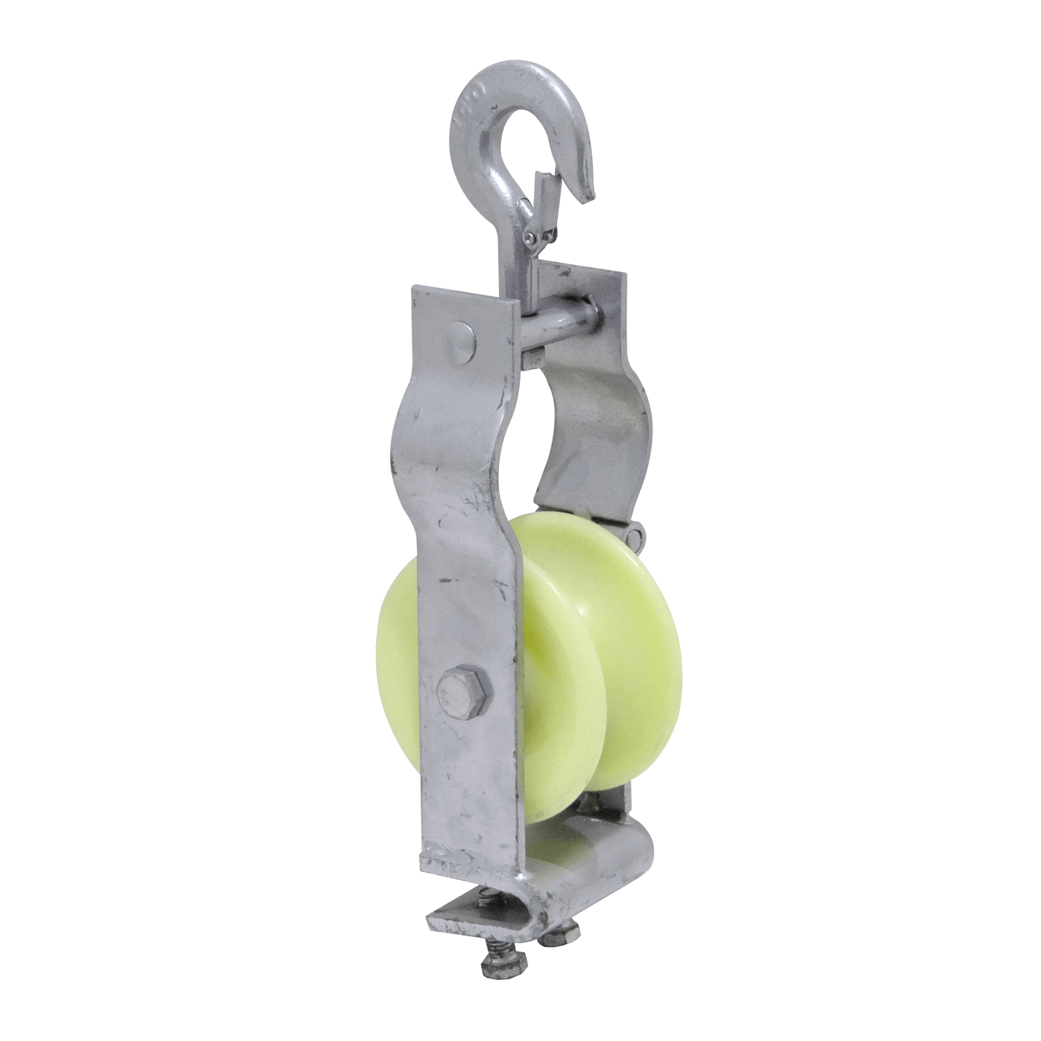 Polea de Nylon para Tendido de Fibra Óptica, 8x35cm, Soporta 0.5 Toneladas 2